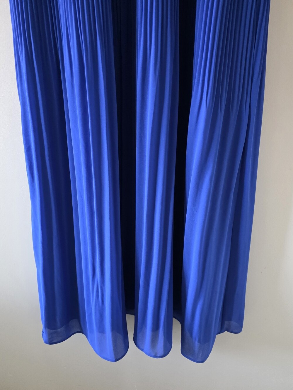 NWT MICHAEL Michael Kors XL Modern Luxury Royal Blue Party Cocktail Midi Dress - Picture 10 of 16